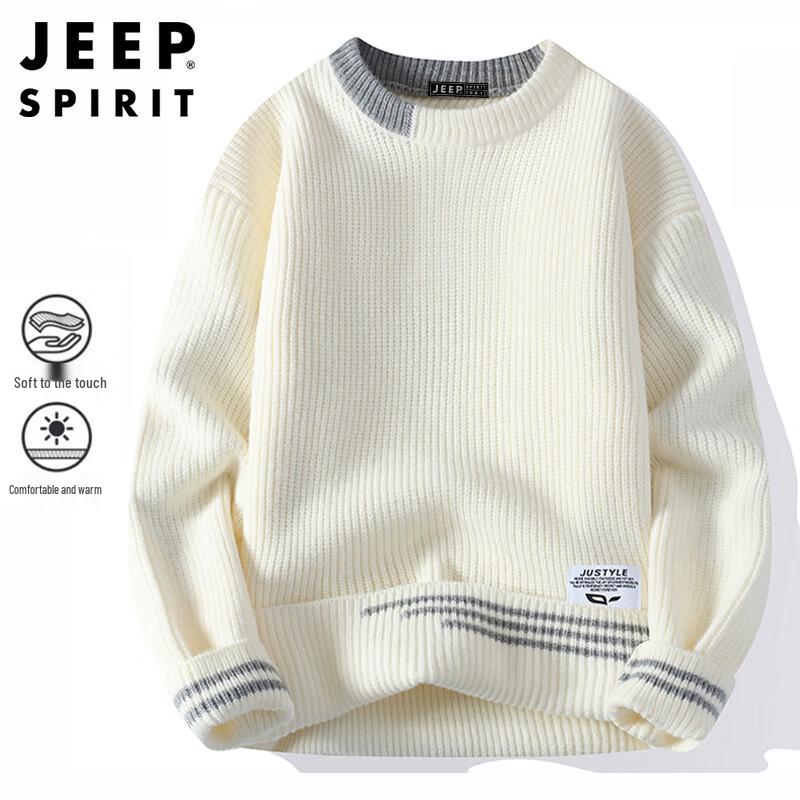 JEEP SPIRIT Men s Round Neck Long Sleeve Knit Sweater 2XL
JEEP SPIRIT Men s Round Neck Long Sleeve Knit Sweater 2XL