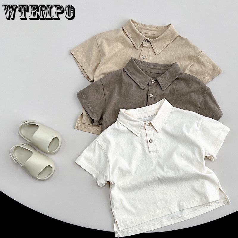 Children s Short Sleeved T-shirt Boys Polo Shirt Summer Girls Korean Versatile and Personalized Top Minimalist Style 80 хаки
Children s Short Sleeved T-shirt Boys Polo Shirt Summer Girls Korean Versatile and Personalized Top Minimalist Style 80 хаки