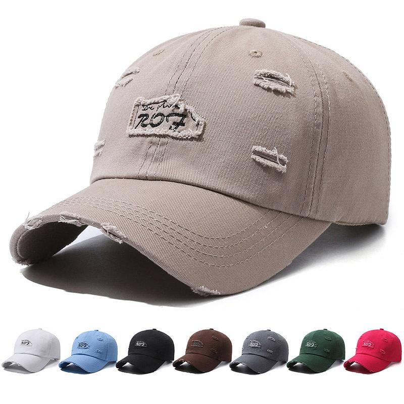 Fashionable Women s Spring and Autumn Letters Ripped Baseball Cap Outdoor Sports Men s Travel Casual Sun Hat Trendy Duckball Cap Adjustable
Fashionable Women s Spring and Autumn Letters Ripped Baseball Cap Outdoor Sports Men s Travel Casual Sun Hat Trendy Duckball Cap Adjustable