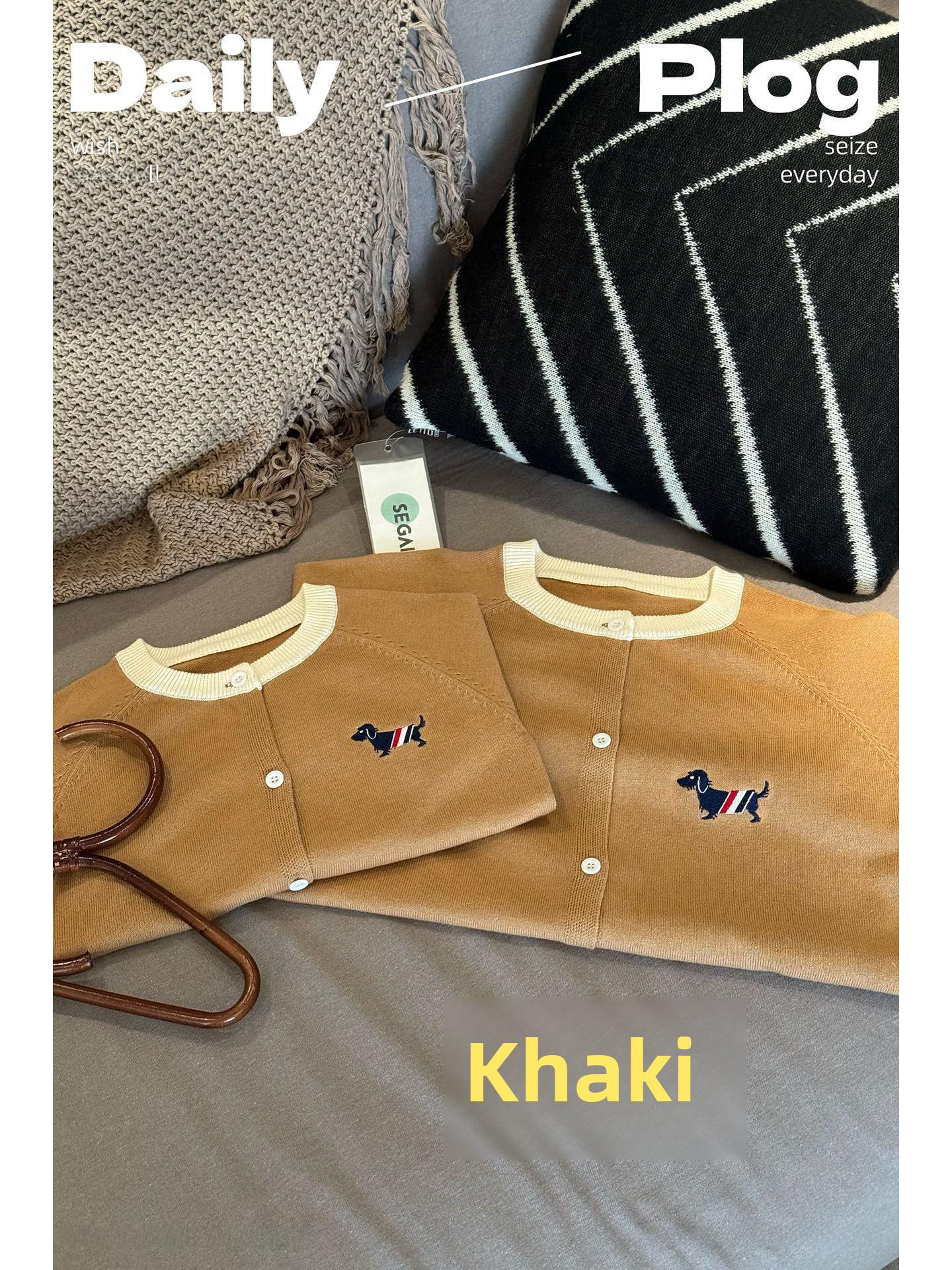 Трендовый вязаный кардиган TB Puppy: Весенняя/осенняя одежда для родителей, детей и пар 140 cm хаки
Трендовый вязаный кардиган TB Puppy: Весенняя/осенняя одежда для родителей, детей и пар 140 cm хаки