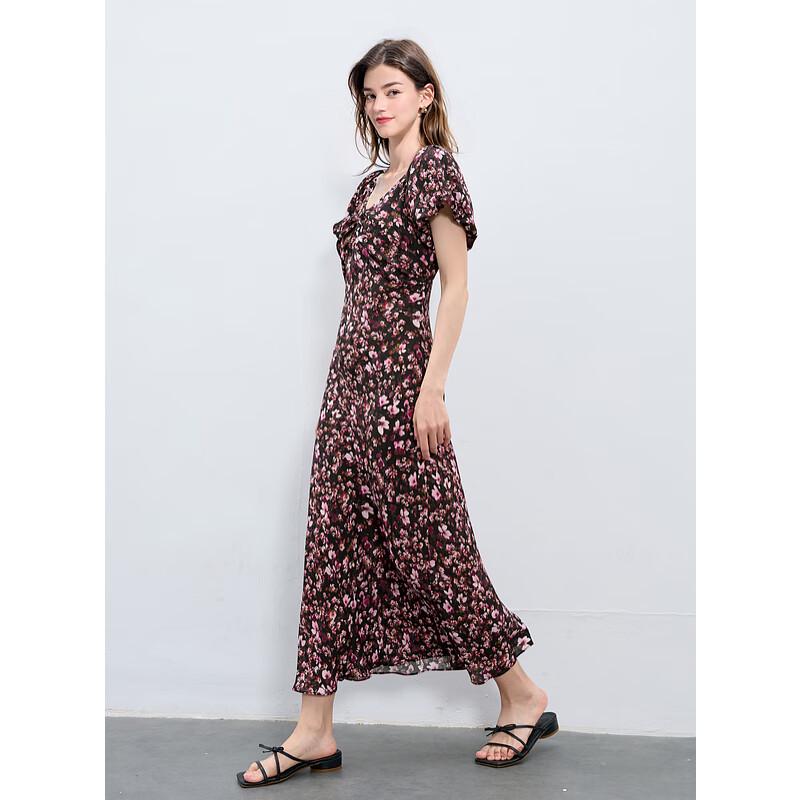 Sancai 2025 Summer V-neck Floral Bubble Sleeve A-line Maxi Dress M
Sancai 2025 Summer V-neck Floral Bubble Sleeve A-line Maxi Dress M