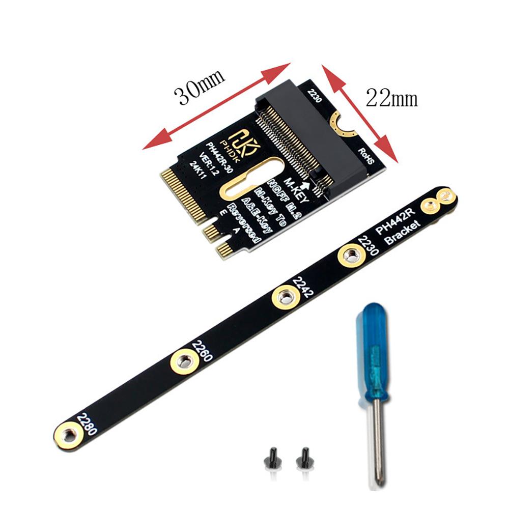 M.2 WiFi Adapter M.2 NVME A+E to M-key Nvme SSD Extend Card for PCIe 4.0 to M.2 NVME Converter for Wifi/WWAN/LTE Module Board
M.2 WiFi Adapter M.2 NVME A+E to M-key Nvme SSD Extend Card for PCIe 4.0 to M.2 NVME Converter for Wifi/WWAN/LTE Module Board