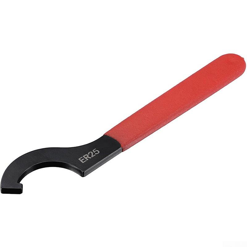 Крючковый ключ Гаечный ключ N-Slip Ручка Износостойкий Фрезерный станок с ЧПУ Патрон Гайка ER25
Крючковый ключ Гаечный ключ N-Slip Ручка Износостойкий Фрезерный станок с ЧПУ Патрон Гайка ER25