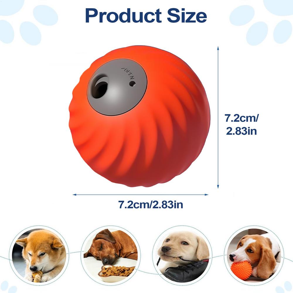 Dog Treat Ball Dispenser 2-in-1 Slow Feeding Ball For Pet Rolling Pet Treat Dispenser Toy For Boredom Relief Exercise Mental помаранчевий
Dog Treat Ball Dispenser 2-in-1 Slow Feeding Ball For Pet Rolling Pet Treat Dispenser Toy For Boredom Relief Exercise Mental помаранчевий