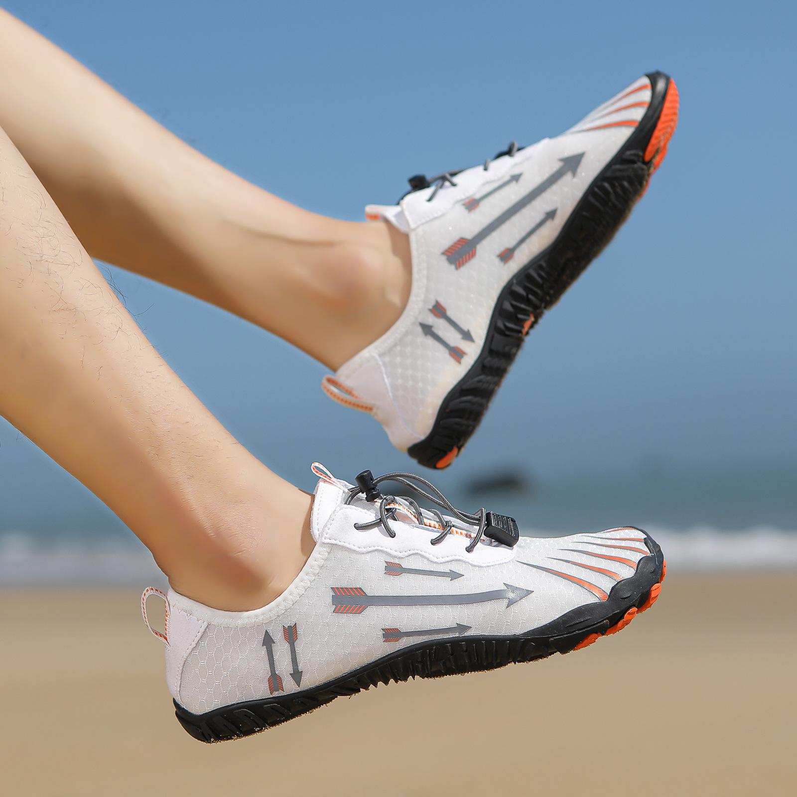Five-finger creek shoes quick-drying beach shoes wading swimming shoes outdoor barefoot hiking shoes non-slip walking shoes 35 белый
Five-finger creek shoes quick-drying beach shoes wading swimming shoes outdoor barefoot hiking shoes non-slip walking shoes 35 белый