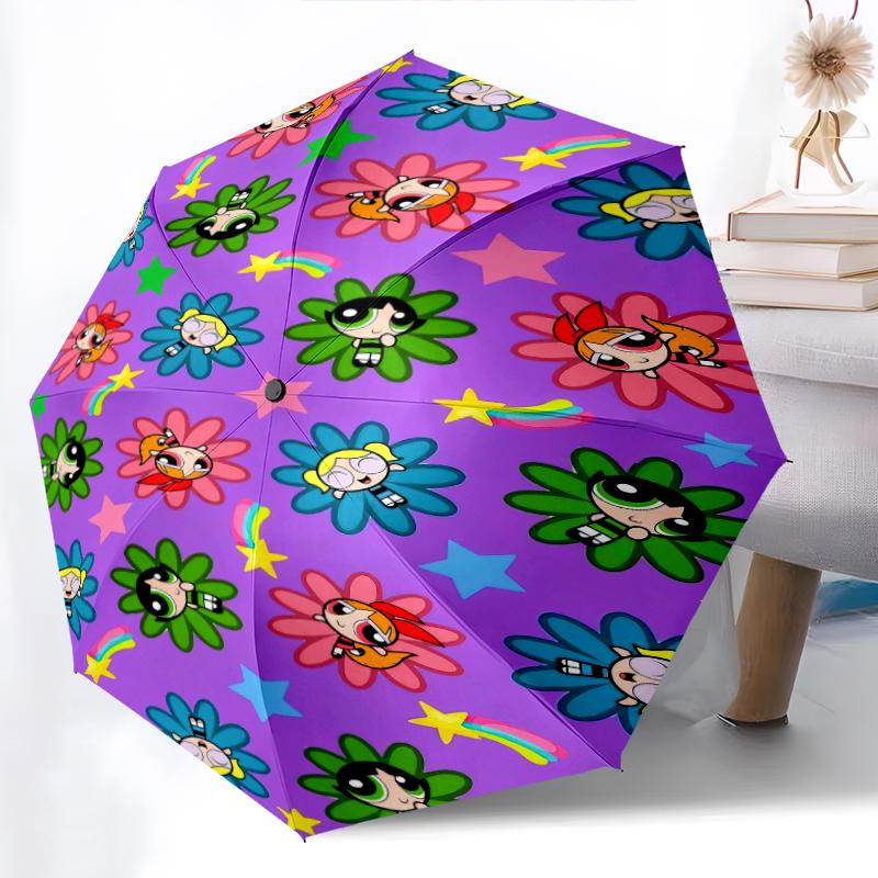 1pc The Powerpuff Girls pattern Umbrella Portable Folding Umbrella Iron Frame Hole Bone Structure Outdoor Home Umbrella разноцветный
1pc The Powerpuff Girls pattern Umbrella Portable Folding Umbrella Iron Frame Hole Bone Structure Outdoor Home Umbrella разноцветный