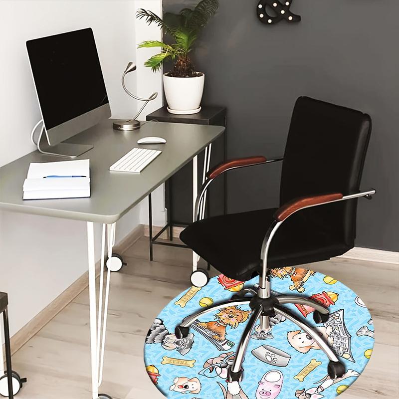 1pc Dog-themed illustration with bones, tennis balls Round carpet, Perfect for Decorating Chairs, Living Rooms, Or Bedrooms, for Living Room.044 80cm by 80cm
1pc Dog-themed illustration with bones, tennis balls Round carpet, Perfect for Decorating Chairs, Living Rooms, Or Bedrooms, for Living Room.044 80cm by 80cm