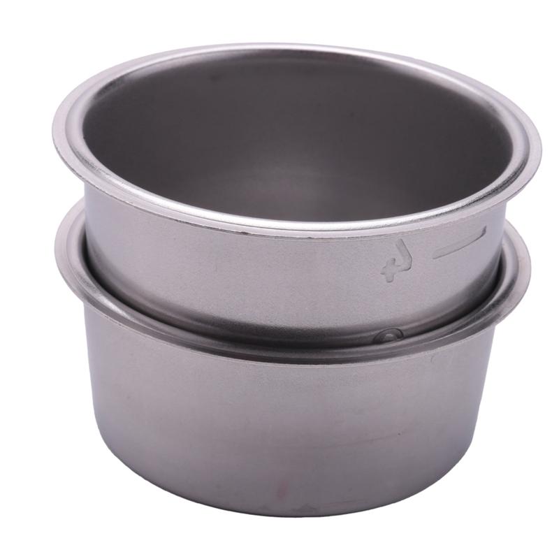 LITE-3 Set 51Mm 2/4 Cups Filter Replacement Filter Basket For Coffee Bottomless Portafilter For Delonghi Espresso Machine срібний
LITE-3 Set 51Mm 2/4 Cups Filter Replacement Filter Basket For Coffee Bottomless Portafilter For Delonghi Espresso Machine срібний