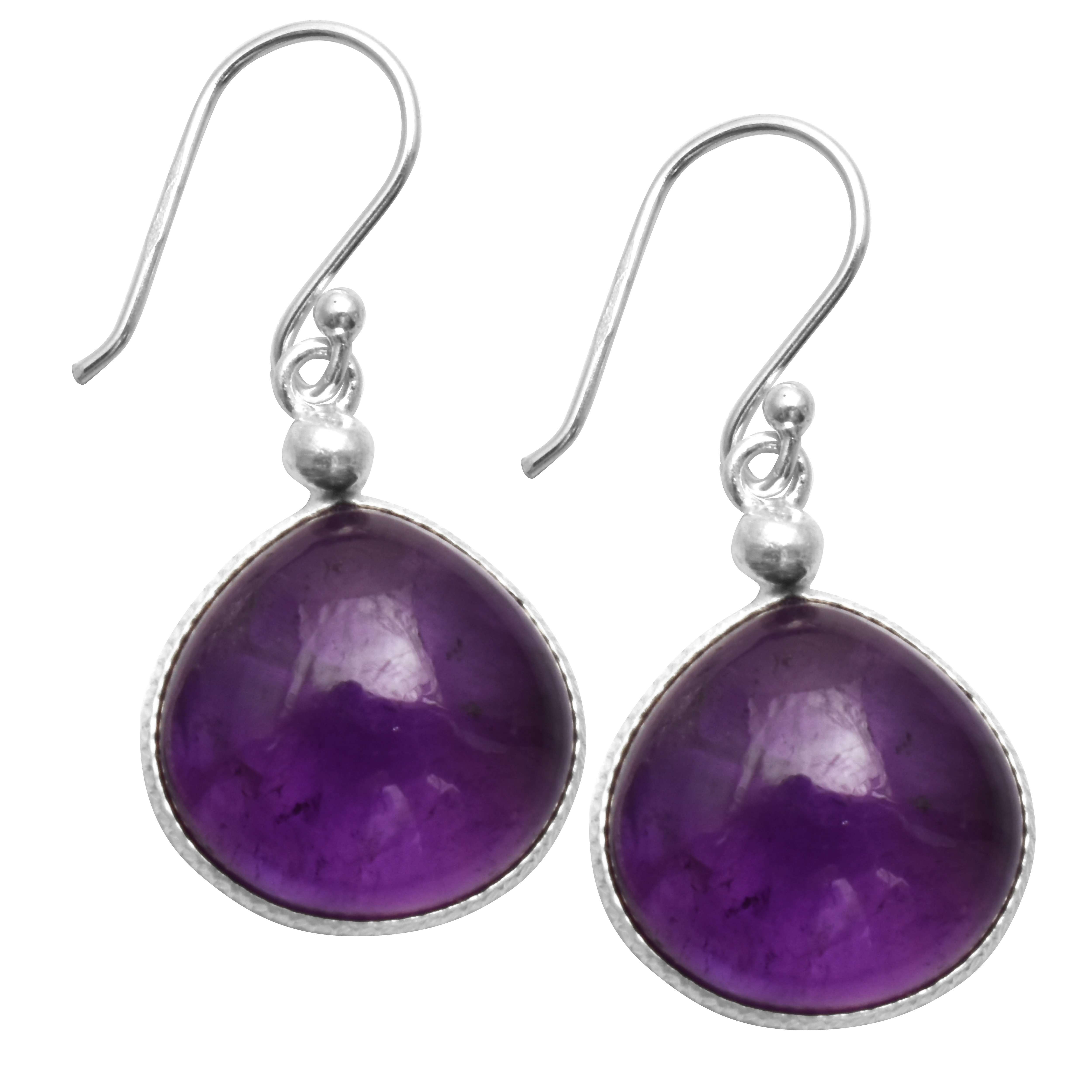 Amethyst Gemstone Earrings Solid 925 Sterling Silver Handmade Earrings Jewelry Gift For Women And Girls E-3455
Amethyst Gemstone Earrings Solid 925 Sterling Silver Handmade Earrings Jewelry Gift For Women And Girls E-3455