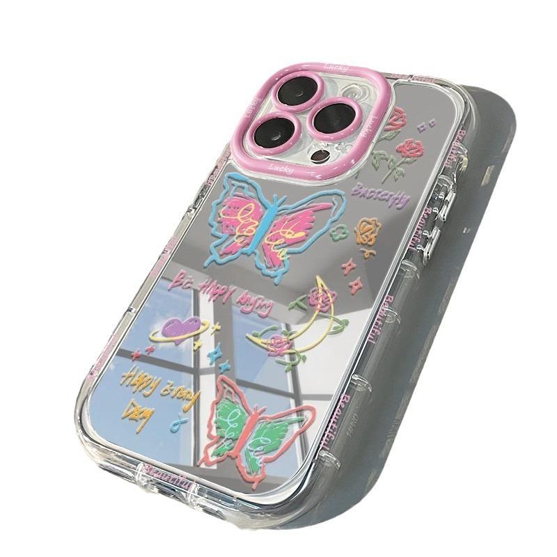 Ins Graffiti Butterfly Suitable for IPhone 16 Promax Mobile Phone Case Apple 15 Mirror 13 Protective Cover 14 Soft Apple 16PROMAX
Ins Graffiti Butterfly Suitable for IPhone 16 Promax Mobile Phone Case Apple 15 Mirror 13 Protective Cover 14 Soft Apple 16PROMAX