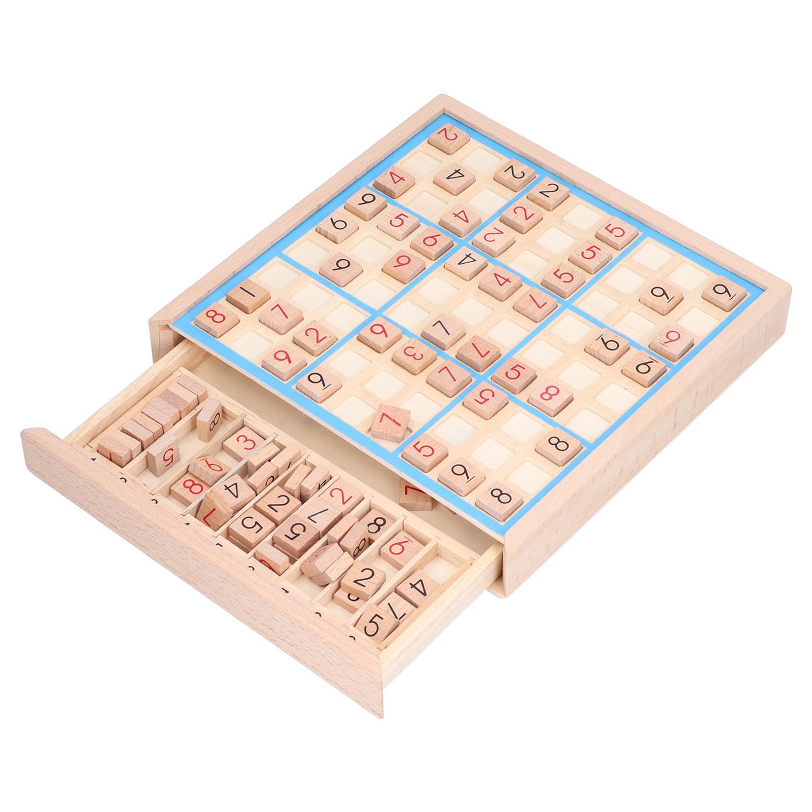 Wooden Chess Puzzle Board Game Number Math Brain Teaser Desktop Toys Children Educational ToysBlue
Wooden Chess Puzzle Board Game Number Math Brain Teaser Desktop Toys Children Educational ToysBlue