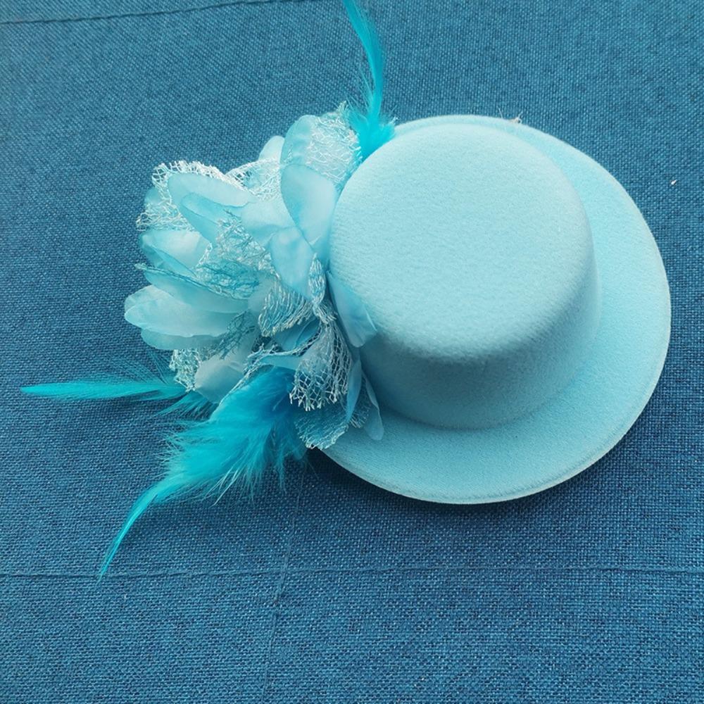 Makeup Prom Flower Pillbox Hat 13cm Cocktail Hats Fashion Kids Fascinators Hats Holiday озеро синього кольору
Makeup Prom Flower Pillbox Hat 13cm Cocktail Hats Fashion Kids Fascinators Hats Holiday озеро синього кольору