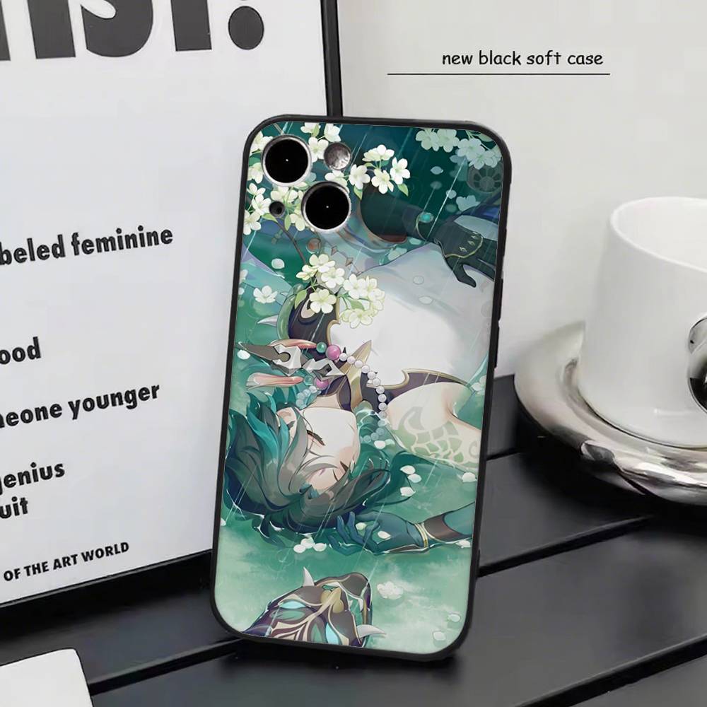Genshin Impact XIAO for iPhone 15 16 14 Plus 13 12 11 17 Pro Max 17 Air Black Soft Phone Cover iphone 13 Pro Max
Genshin Impact XIAO for iPhone 15 16 14 Plus 13 12 11 17 Pro Max 17 Air Black Soft Phone Cover iphone 13 Pro Max