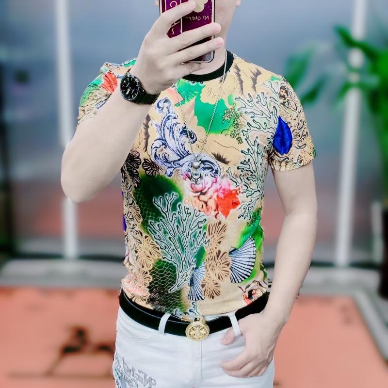 New Minimalist Fashion Round Neck Printed Thin Men s Summer Ice Silk Casual Versatile Loose Short Sleeved T-shirt Tops M світло-жовтого кольору
New Minimalist Fashion Round Neck Printed Thin Men s Summer Ice Silk Casual Versatile Loose Short Sleeved T-shirt Tops M світло-жовтого кольору