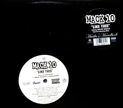 12inch Record MACK 10, NATE DOGG - Like This Y094633626218 Hoo Bangin Rec 2005 US Rap & Hip-Hop/R&B Used
12inch Record MACK 10, NATE DOGG - Like This Y094633626218 Hoo Bangin Rec 2005 US Rap & Hip-Hop/R&B Used