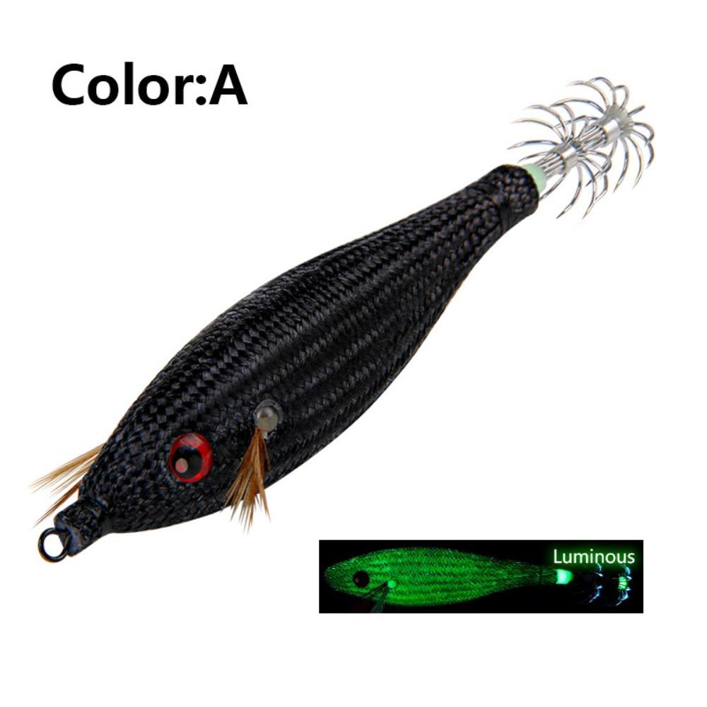 Glow in Dark Jigging Fishing Lure Artificial Artificial Squid Hook Cuttlefish Fishing A
Glow in Dark Jigging Fishing Lure Artificial Artificial Squid Hook Cuttlefish Fishing A