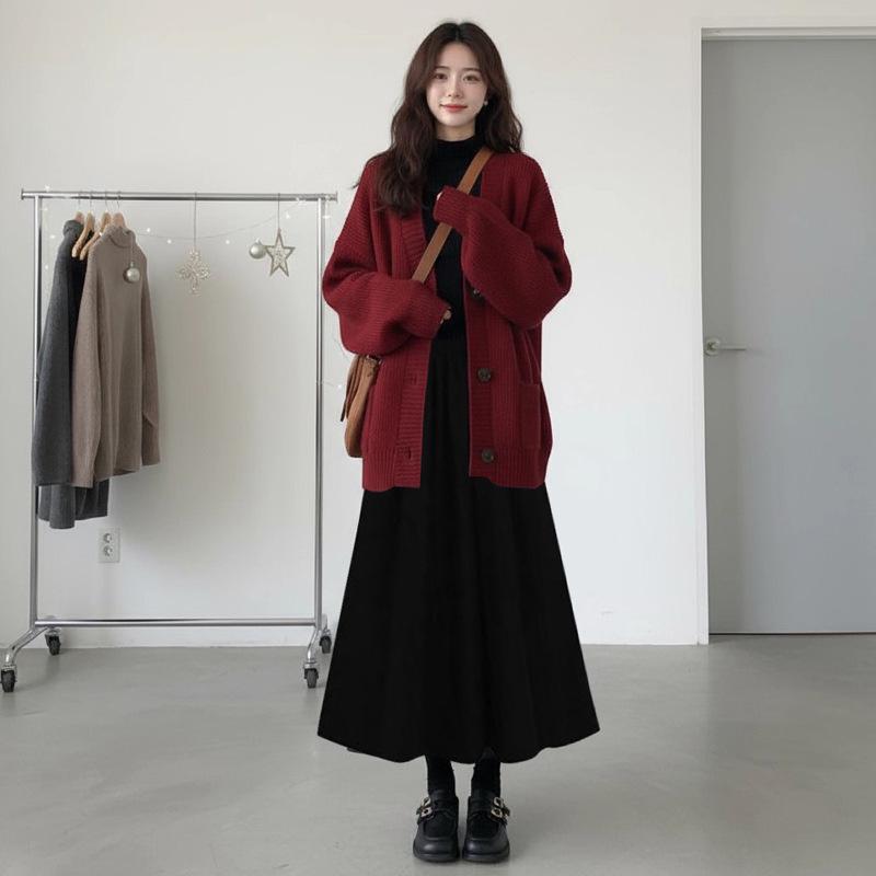 Maternity Knit Cardigan - 2026 Winter Red Zodiac Style, Bump-Friendly for Autumn/Winter M
Maternity Knit Cardigan - 2026 Winter Red Zodiac Style, Bump-Friendly for Autumn/Winter M