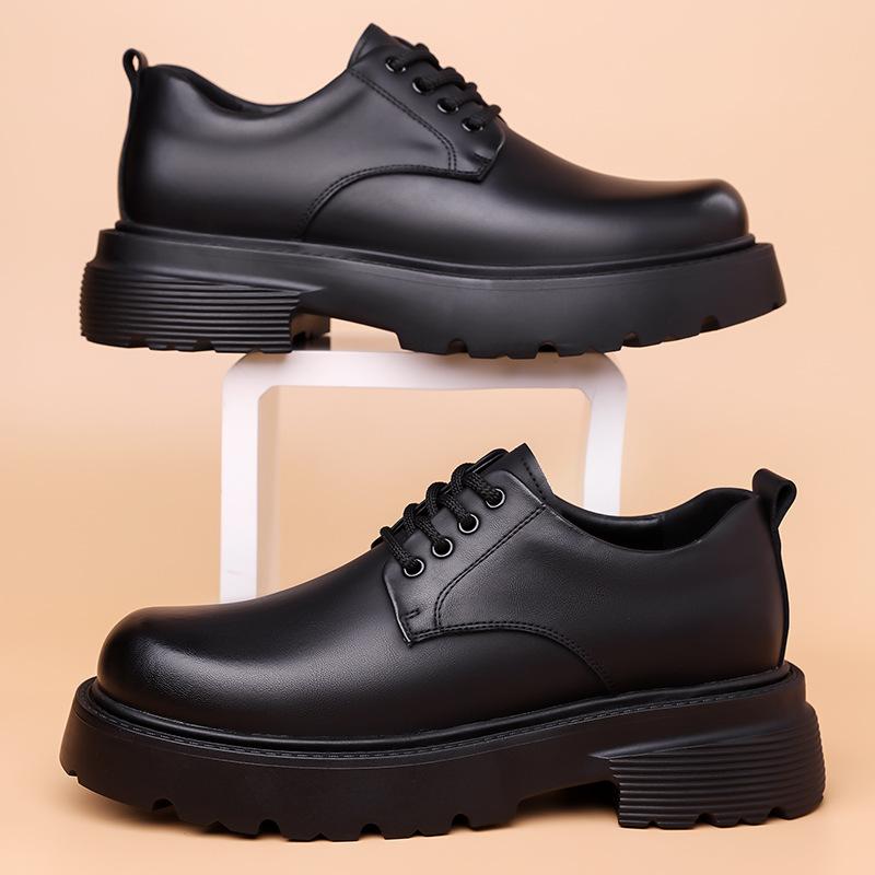 Туфли дерби, туфли в стиле business casual, из натуральной кожи, коровьей кожи, туфли в стиле business casual, мужские, на большой толстой подошве, с большим носком, нескользящие и износостойкие туфли 44 чёрный
Туфли дерби, туфли в стиле business casual, из натуральной кожи, коровьей кожи, туфли в стиле business casual, мужские, на большой толстой подошве, с большим носком, нескользящие и износостойкие туфли 44 чёрный