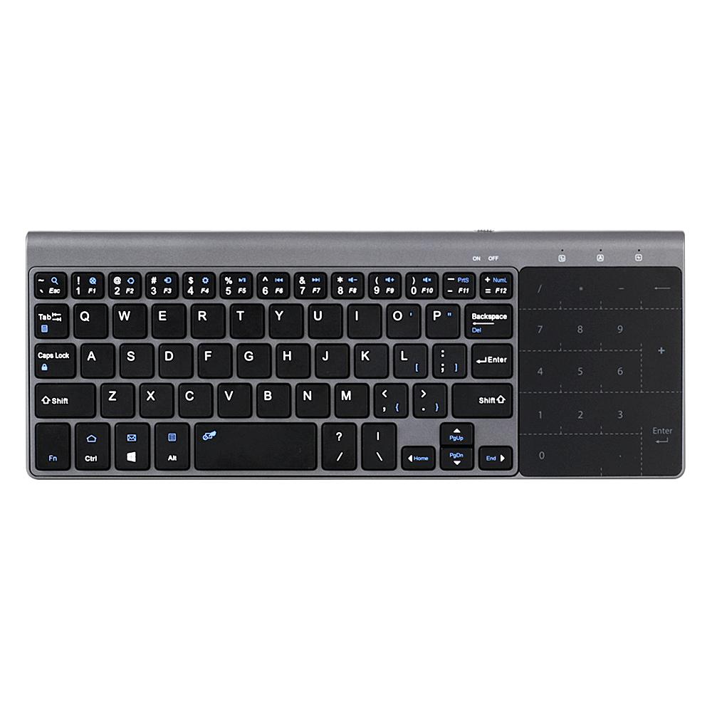 MC-41AG 59-Key Ultra Thin 2.4G Wireless Keyboard with Touchpad for PC/Laptop/Smart TV As Shown A
MC-41AG 59-Key Ultra Thin 2.4G Wireless Keyboard with Touchpad for PC/Laptop/Smart TV As Shown A