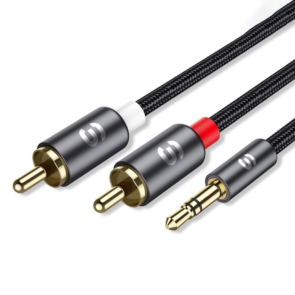 Y-разветвитель RCA аудиокабель штекер-гнездо AUX RCA кабель прочный 3,5 мм на 2 RCA кабель усилитель 3m-Style A
Y-разветвитель RCA аудиокабель штекер-гнездо AUX RCA кабель прочный 3,5 мм на 2 RCA кабель усилитель 3m-Style A