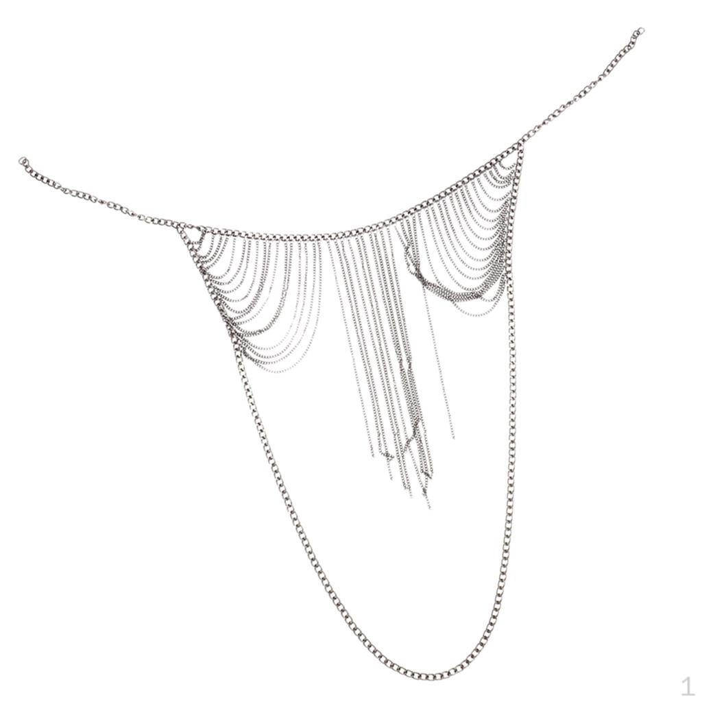 Belly Chain Bra Halter Backless Tank Top Harness Necklace срібний
Belly Chain Bra Halter Backless Tank Top Harness Necklace срібний