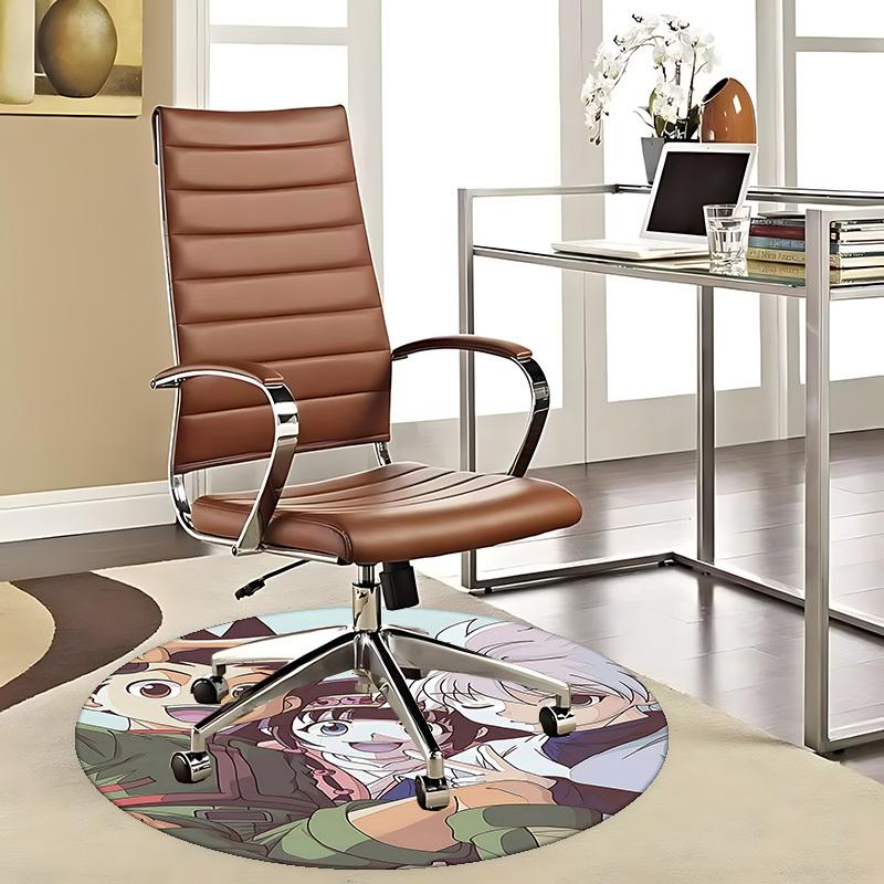1pc Anime Cartoon Design Round Carpet - Office Chair Mat, Non-Slip Rug for Home Decor, Living Room, Bedroom, Game Room, Dormitory Flooring Gift Idea.W 80cm by 80cm
1pc Anime Cartoon Design Round Carpet - Office Chair Mat, Non-Slip Rug for Home Decor, Living Room, Bedroom, Game Room, Dormitory Flooring Gift Idea.W 80cm by 80cm