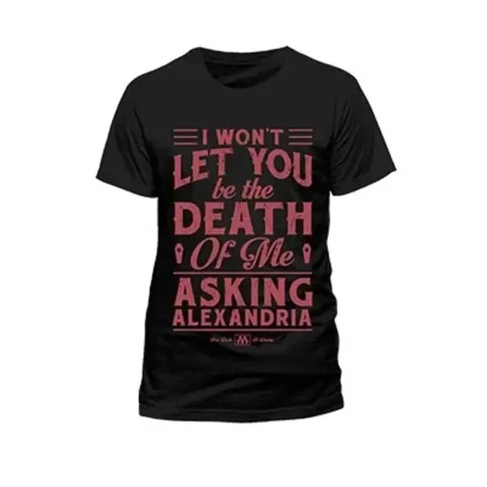 Officially licensed Asking Alexandria Death Of Me Mens Black T Shirt Classic Tee 3XL
Officially licensed Asking Alexandria Death Of Me Mens Black T Shirt Classic Tee 3XL