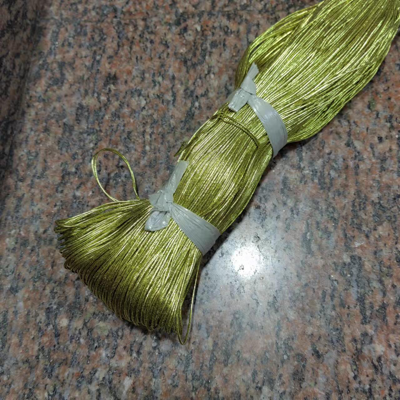 1.5mm Gold Cotton Core Non-Elastic Round Hang Tag Cord
1.5mm Gold Cotton Core Non-Elastic Round Hang Tag Cord