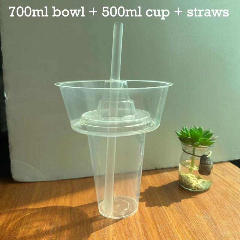 2PCS 2In1 Drink Snack Cup Bowl Bubble Milk Tea Fruit Portable Cups Stadium Tumbler Desserts Fondue Coke Water Bottle Adults Kids
2PCS 2In1 Drink Snack Cup Bowl Bubble Milk Tea Fruit Portable Cups Stadium Tumbler Desserts Fondue Coke Water Bottle Adults Kids