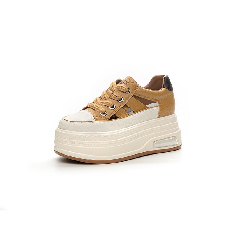 2025 summer new thick-soled wedge heel heightened casual versatile women s shoes hollow low-top breathable dad shoes sandals women 34 жёлтый
2025 summer new thick-soled wedge heel heightened casual versatile women s shoes hollow low-top breathable dad shoes sandals women 34 жёлтый