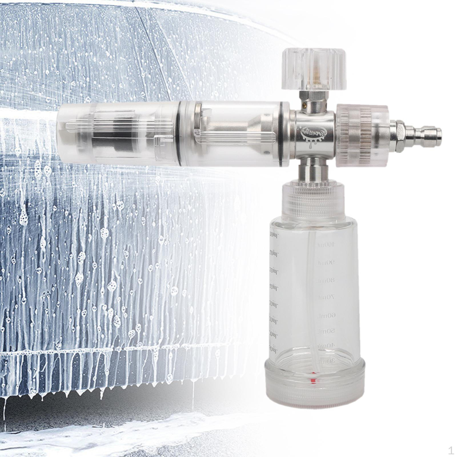 Foam Sparyer for Pressure Washer 1/4 Quick Connect,Portable, Sturdy,Professional 100ml Soap чистий
Foam Sparyer for Pressure Washer 1/4 Quick Connect,Portable, Sturdy,Professional 100ml Soap чистий