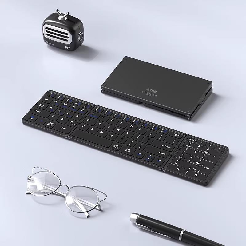 B.O.W X60 Folding Bluetooth Keyboard with Touchpad
B.O.W X60 Folding Bluetooth Keyboard with Touchpad