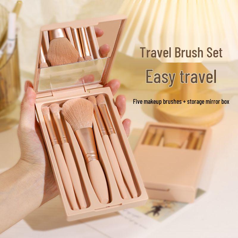 Complete Super Soft Hair Makeup Brush Set with Mirror: Portable Loose Powder & Eyeshadow Brushes in Box
Complete Super Soft Hair Makeup Brush Set with Mirror: Portable Loose Powder & Eyeshadow Brushes in Box