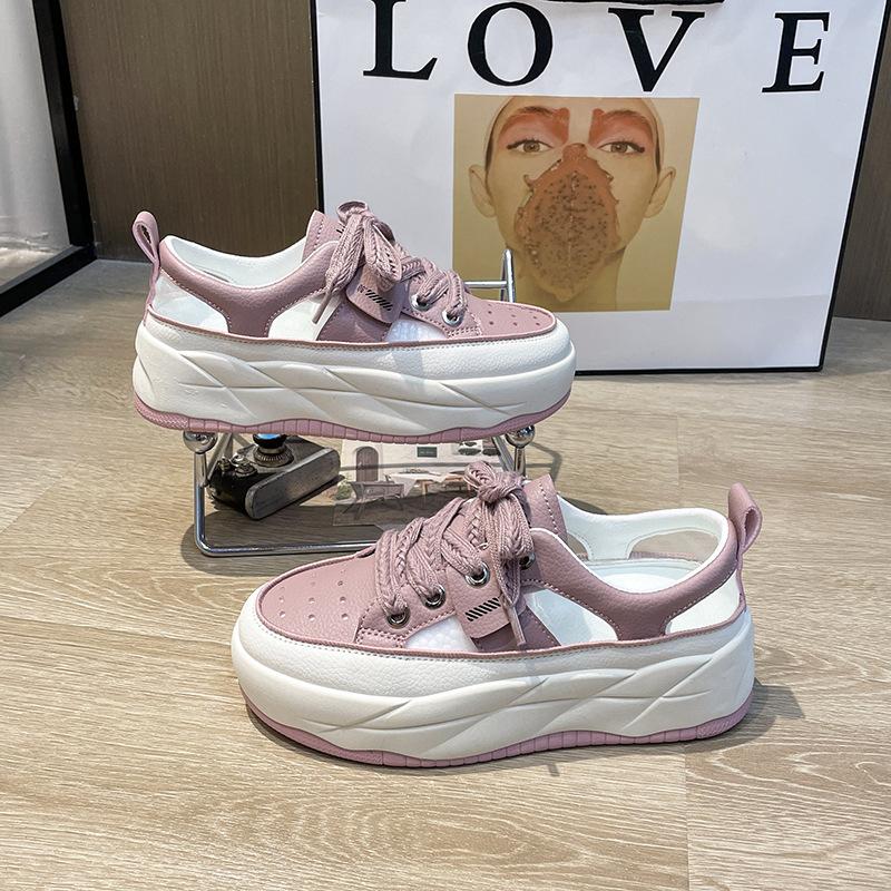 Leather hollow thick-soled white shoes for women 2025 summer new Korean version versatile student height increase casual sports shoes for women 35 белый
Leather hollow thick-soled white shoes for women 2025 summer new Korean version versatile student height increase casual sports shoes for women 35 белый