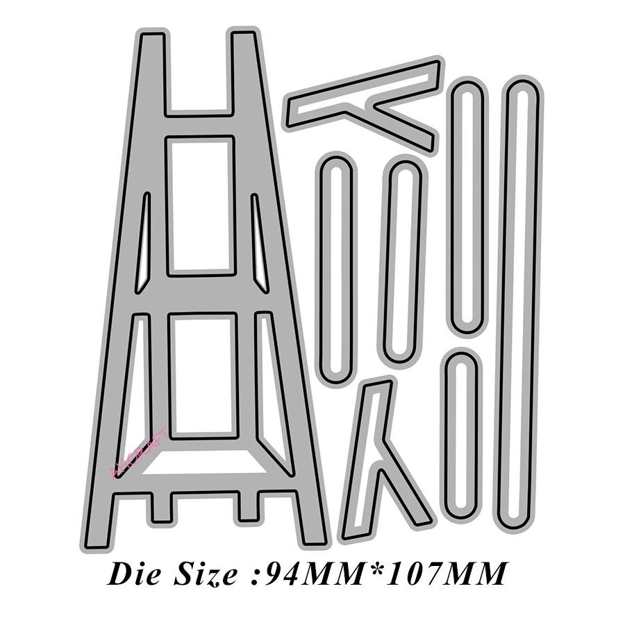 6366 Flower Stand Ladder Metal Carbon Steel Die-Cutters DIY Cutting Dies - May 2024 94*107mm 18g/set
6366 Flower Stand Ladder Metal Carbon Steel Die-Cutters DIY Cutting Dies - May 2024 94*107mm 18g/set