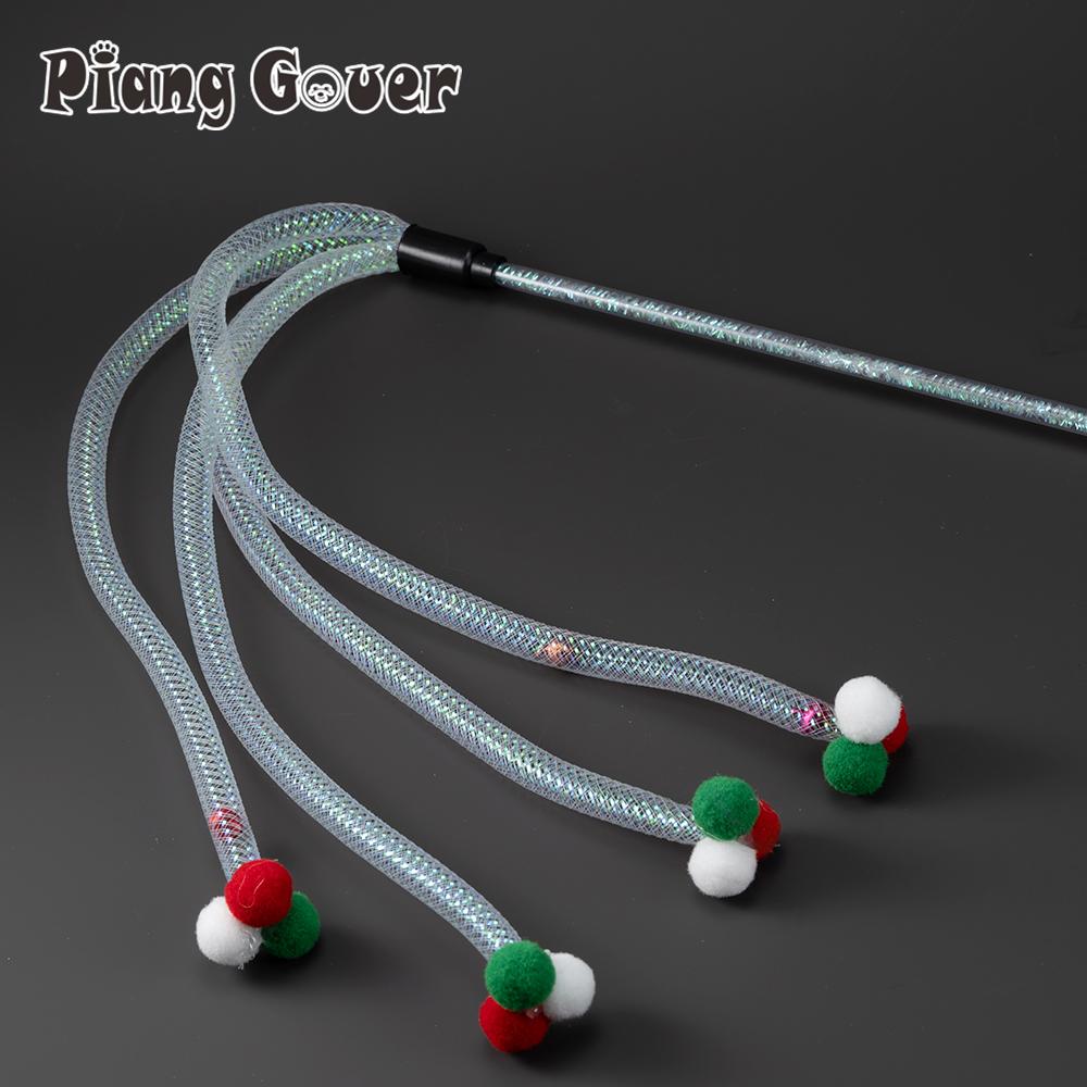 Plush Ball Cat Stick Toy Interactive Plastic Stick Cats Toy Bell Kitten Teaser Pet Toys
Plush Ball Cat Stick Toy Interactive Plastic Stick Cats Toy Bell Kitten Teaser Pet Toys