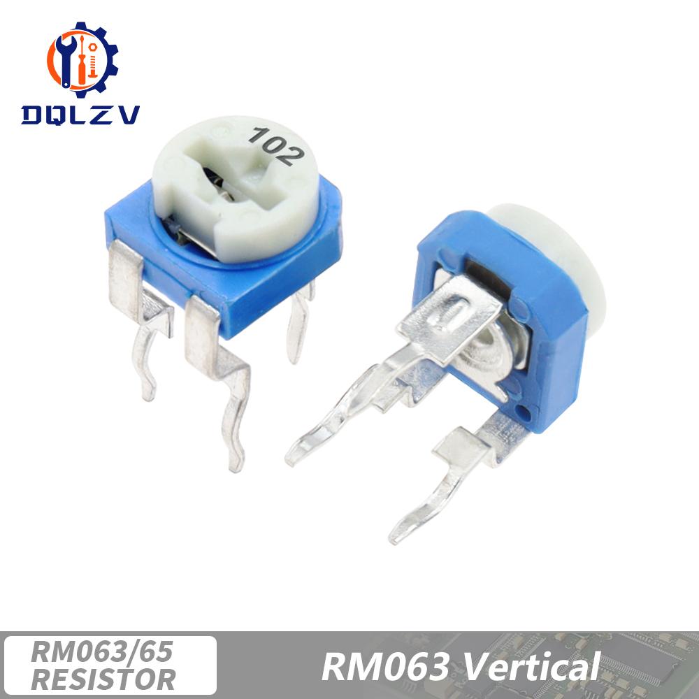 RM065 RM063 100 200 500 1K 2K 5K 10K 20K 50K 100K 200K 500K 1M ohm Trimpot Trimmer Potentiometer Variable Resistor 10PCS&1K-102
RM065 RM063 100 200 500 1K 2K 5K 10K 20K 50K 100K 200K 500K 1M ohm Trimpot Trimmer Potentiometer Variable Resistor 10PCS&1K-102
