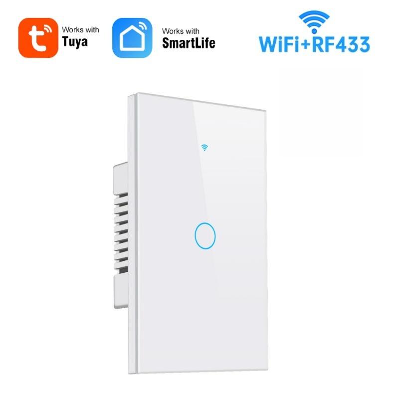 Graffiti US 120 WiFi+433 Smart Light Switch: Single/Zero Fire, Universal Model, Alexa Compatible.
Graffiti US 120 WiFi+433 Smart Light Switch: Single/Zero Fire, Universal Model, Alexa Compatible.