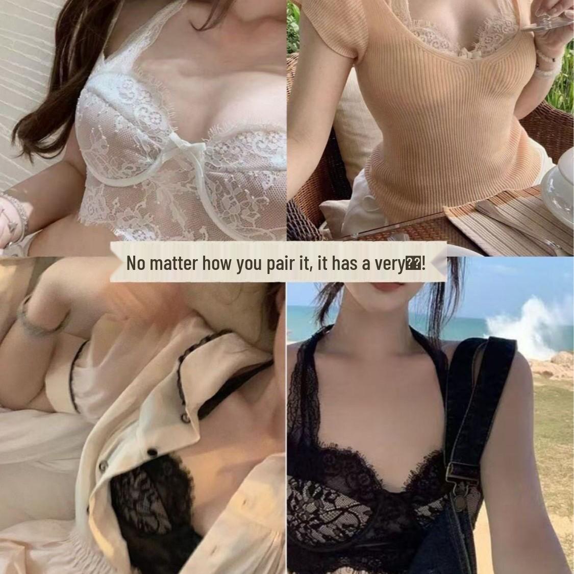 Women s Sexy Wire-Free Bra: Enhances Small Bust, Provides Side Support, Prevents Sagging 70AB (80-95 jin) червоний
Women s Sexy Wire-Free Bra: Enhances Small Bust, Provides Side Support, Prevents Sagging 70AB (80-95 jin) червоний