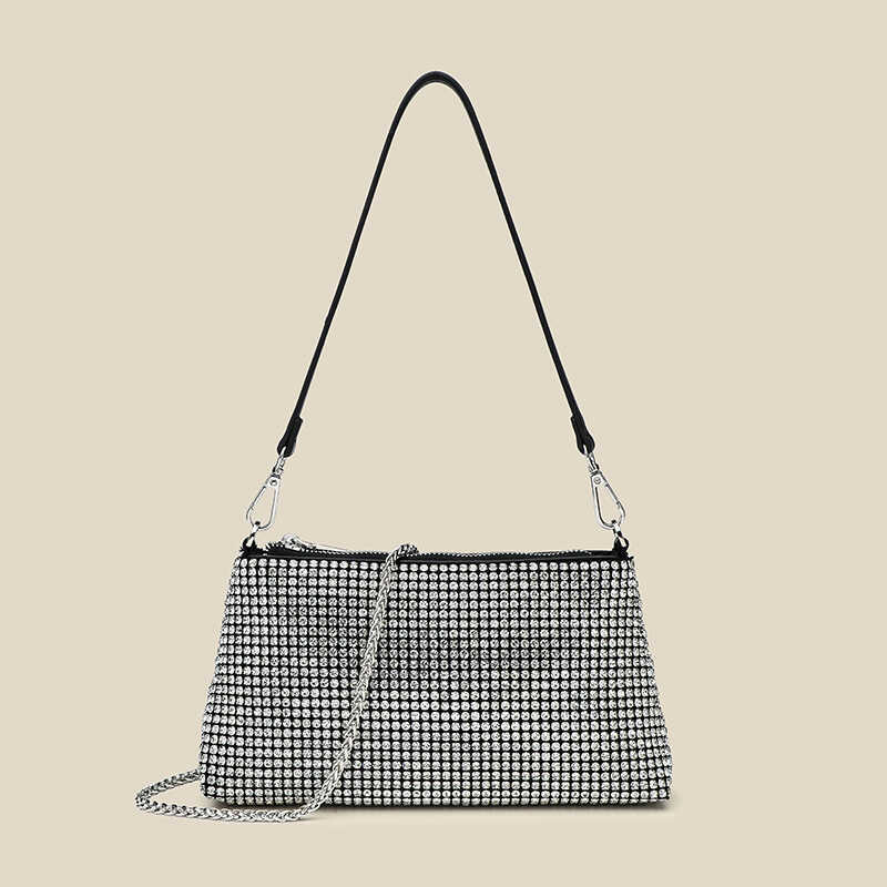 Rhinestone Bag Women S Dinner Bag Full Of Diamonds Hand Carry Armpit Bag Diamond Encrusted High-End Shoulder Oblique Span Bag серебряный
Rhinestone Bag Women S Dinner Bag Full Of Diamonds Hand Carry Armpit Bag Diamond Encrusted High-End Shoulder Oblique Span Bag серебряный