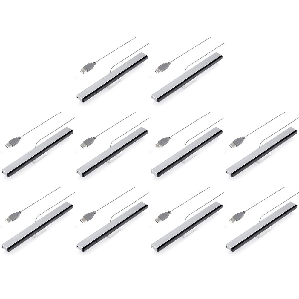 Sensorleiste, USB-Ersatz-Infrarot-Kabelfernbedienung, Sensorleiste für Wii/Wii U
Sensorleiste, USB-Ersatz-Infrarot-Kabelfernbedienung, Sensorleiste für Wii/Wii U