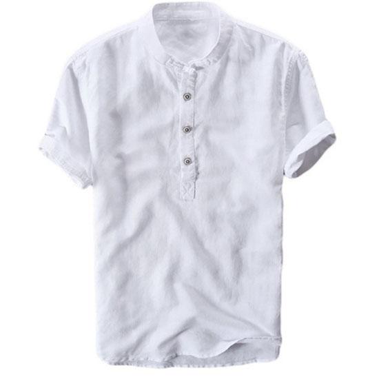 Уличная Летняя Мода Рубашка Мужская Короткий Рукав Повседневная Хлопково-Льняная Рубашка Hombre Круглый Воротник Дизайнерская Повседневная Футболка Мужская XS белый
Уличная Летняя Мода Рубашка Мужская Короткий Рукав Повседневная Хлопково-Льняная Рубашка Hombre Круглый Воротник Дизайнерская Повседневная Футболка Мужская XS белый