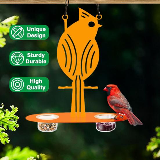 Кормушка для птиц Oriole, подвесная пластиковая кормушка для птиц с прозрачными полипропиленовыми мисками и насестом, кормушка для апельсиновых фруктов для декора сада на заднем дворе оранжевый
Кормушка для птиц Oriole, подвесная пластиковая кормушка для птиц с прозрачными полипропиленовыми мисками и насестом, кормушка для апельсиновых фруктов для декора сада на заднем дворе оранжевый