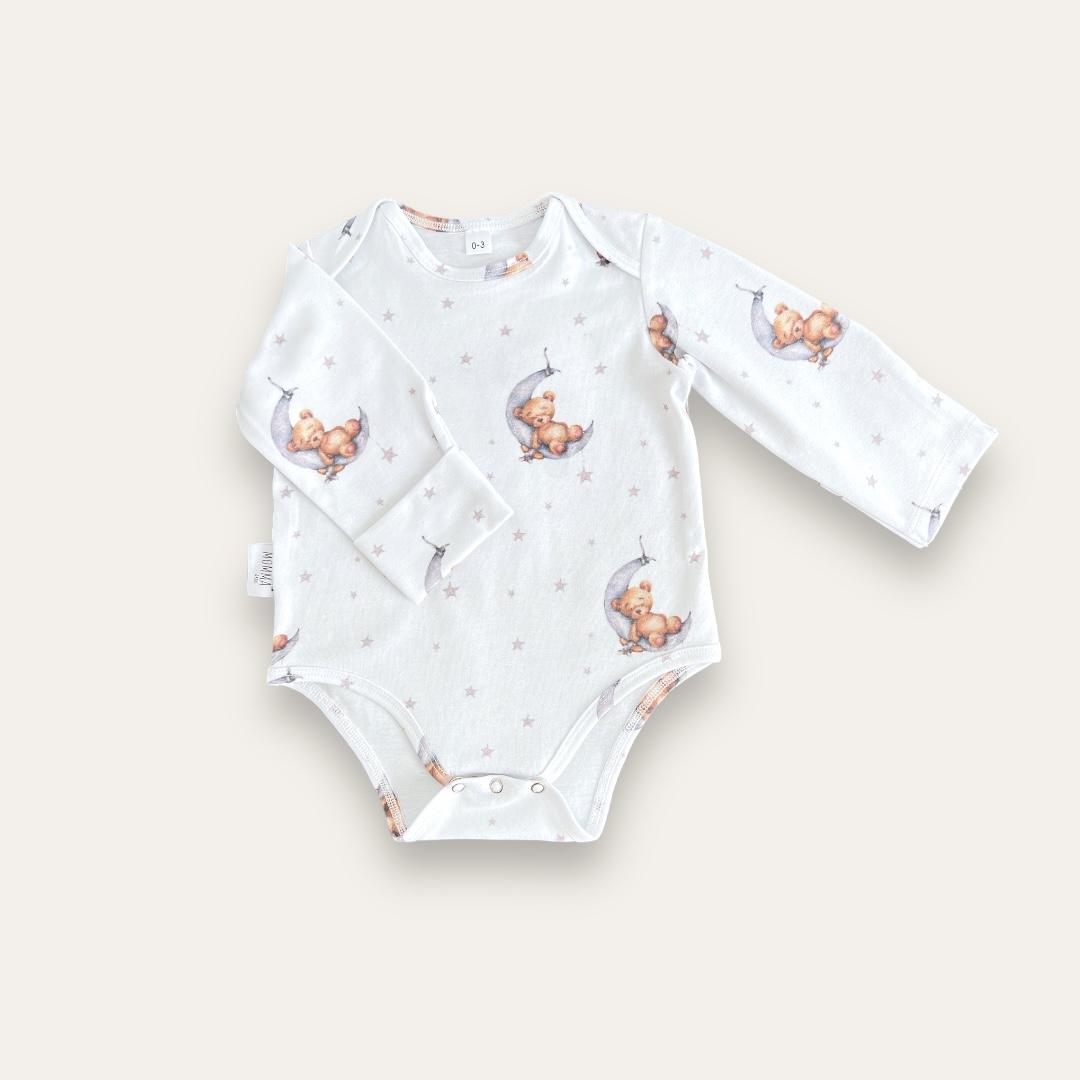 Боді з довгим рукавом Ведмедик 680-740mm
Боді з довгим рукавом Ведмедик 680-740mm