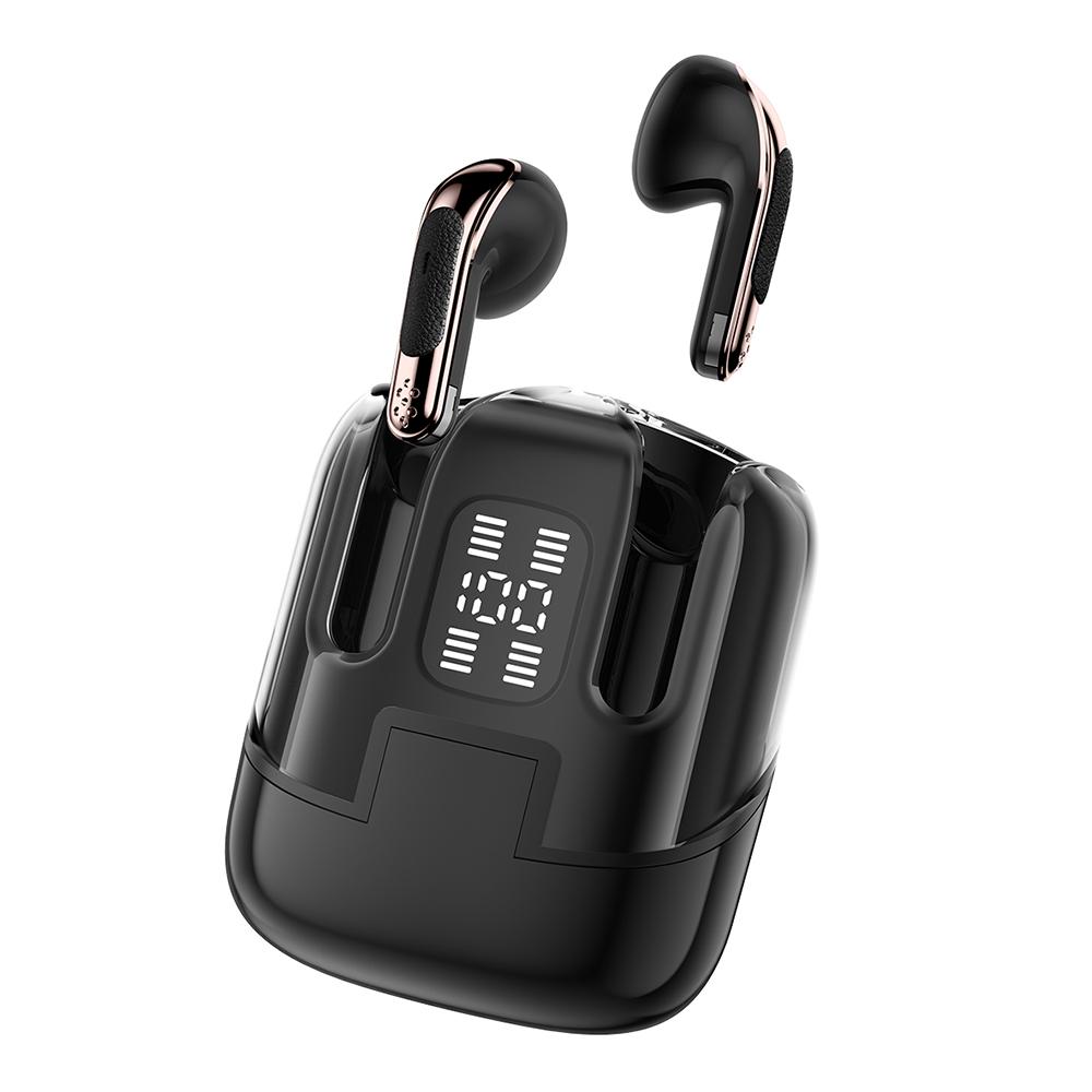J17 2 Pair Bluetooth-compatible 5.4 Headphones LED Display Stereo Sports Earbuds Black
J17 2 Pair Bluetooth-compatible 5.4 Headphones LED Display Stereo Sports Earbuds Black
