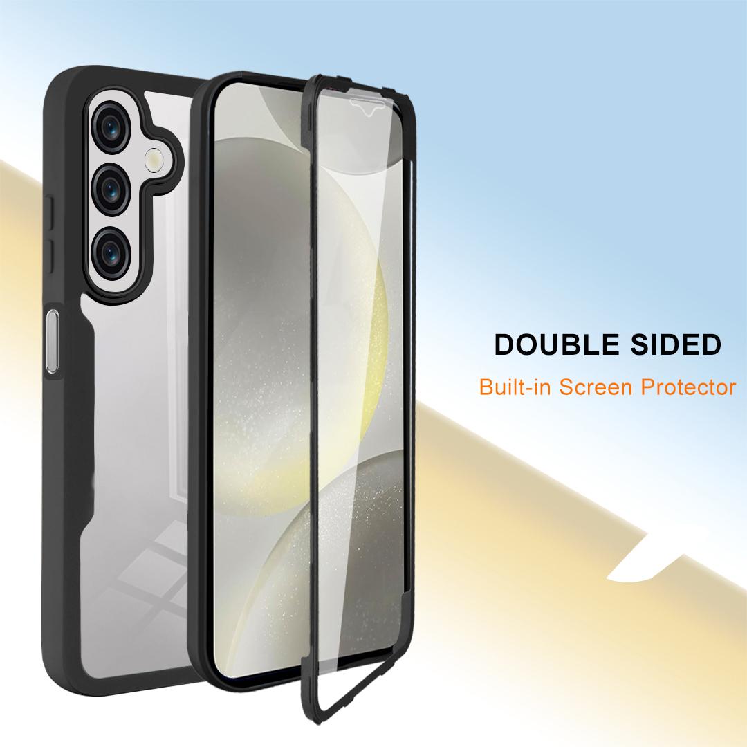 For Samsung Galaxy A16 5G/A16 4G Case Acrylic+TPU Clear Phone Cover with PET Screen Film Purple
For Samsung Galaxy A16 5G/A16 4G Case Acrylic+TPU Clear Phone Cover with PET Screen Film Purple