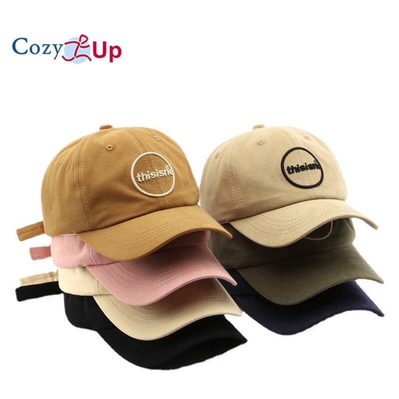 Cozy Up Мода Бейсболка Круглая Буква Вышивка Солнцезащитный крем Удобный Повседневный Унисекс 
Cozy Up Мода Бейсболка Круглая Буква Вышивка Солнцезащитный крем Удобный Повседневный Унисекс