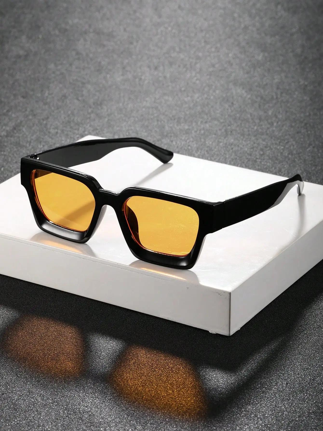 1PCS Classic Fashion Square Plastic Frame Women Sunglasses For Men Daily Life Shades Eyewear Accessories.
1PCS Classic Fashion Square Plastic Frame Women Sunglasses For Men Daily Life Shades Eyewear Accessories.