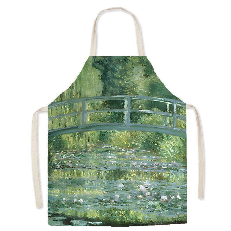 Nordic Ins Style Fresh Linen Home Kitchen Waist Parent-Child Cooking Studio Smock Sleeveless Apron 45x56cm
Nordic Ins Style Fresh Linen Home Kitchen Waist Parent-Child Cooking Studio Smock Sleeveless Apron 45x56cm