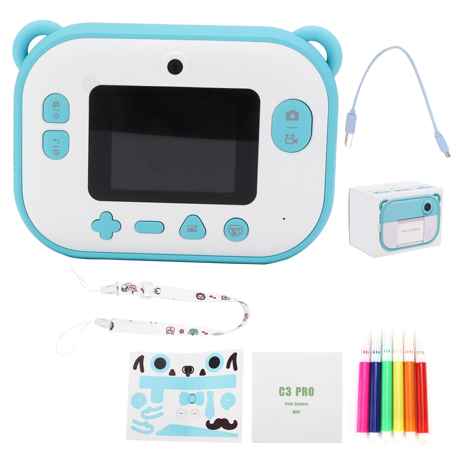 Instant Print Camera OneClick Printing Instant Photo Print Mini Portable Digital Camera for синій
Instant Print Camera OneClick Printing Instant Photo Print Mini Portable Digital Camera for синій